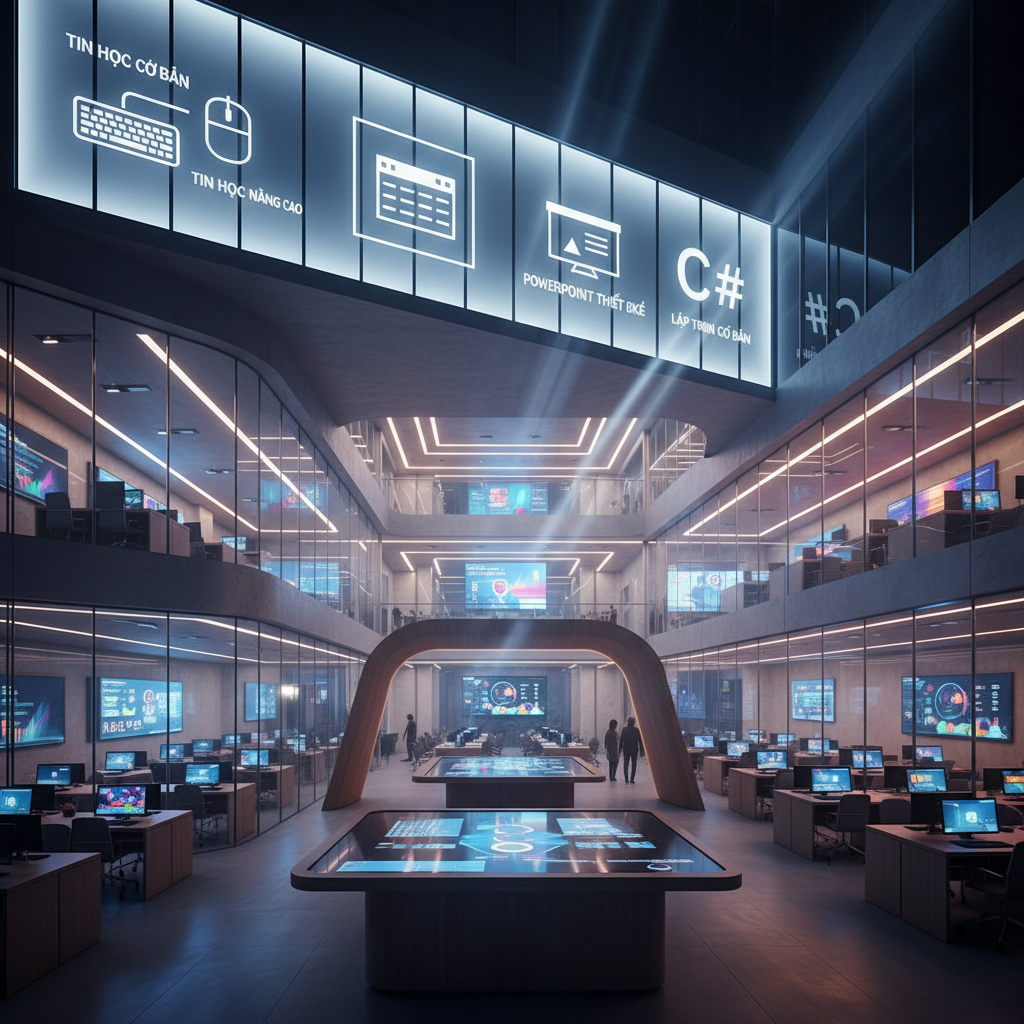 Các Khóa Học Phổ Biến Tại Trung Tâm Tin Học Văn Phòng