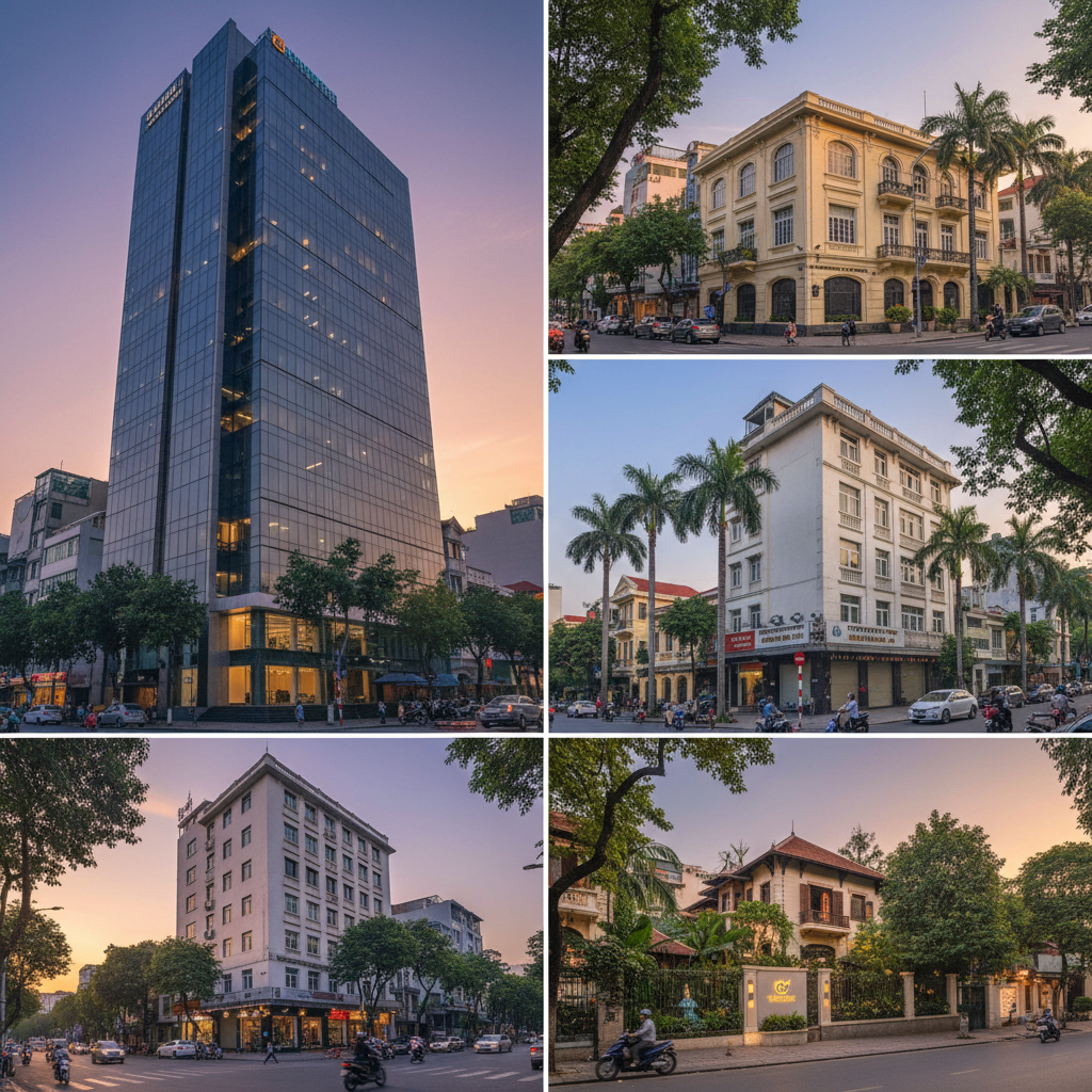 Các loại hình văn phòng cho thuê phổ biến trên Nguyễn Chí Thanh