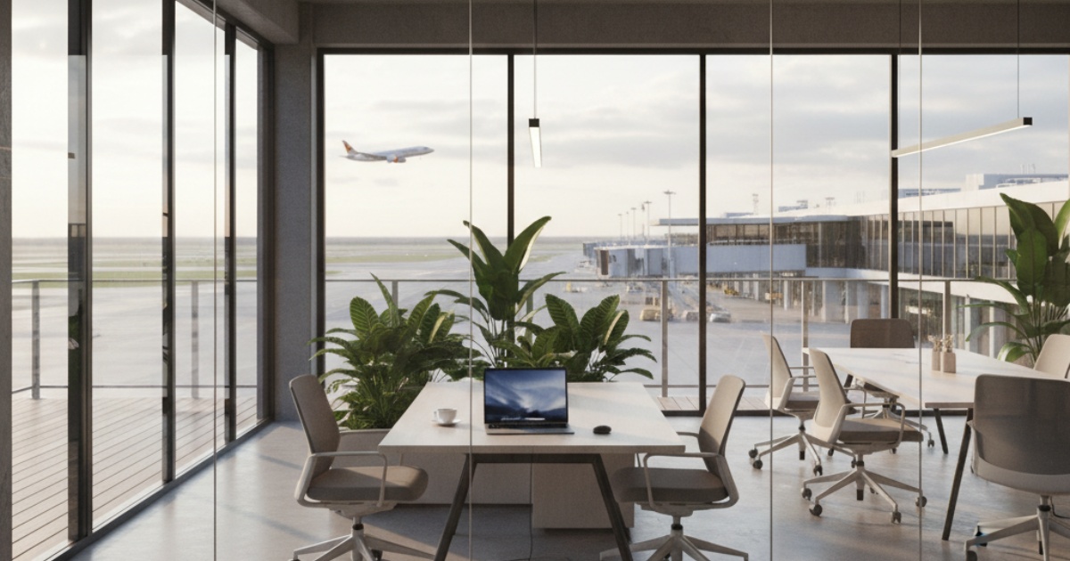 cho thuê văn phòng gần sân bay