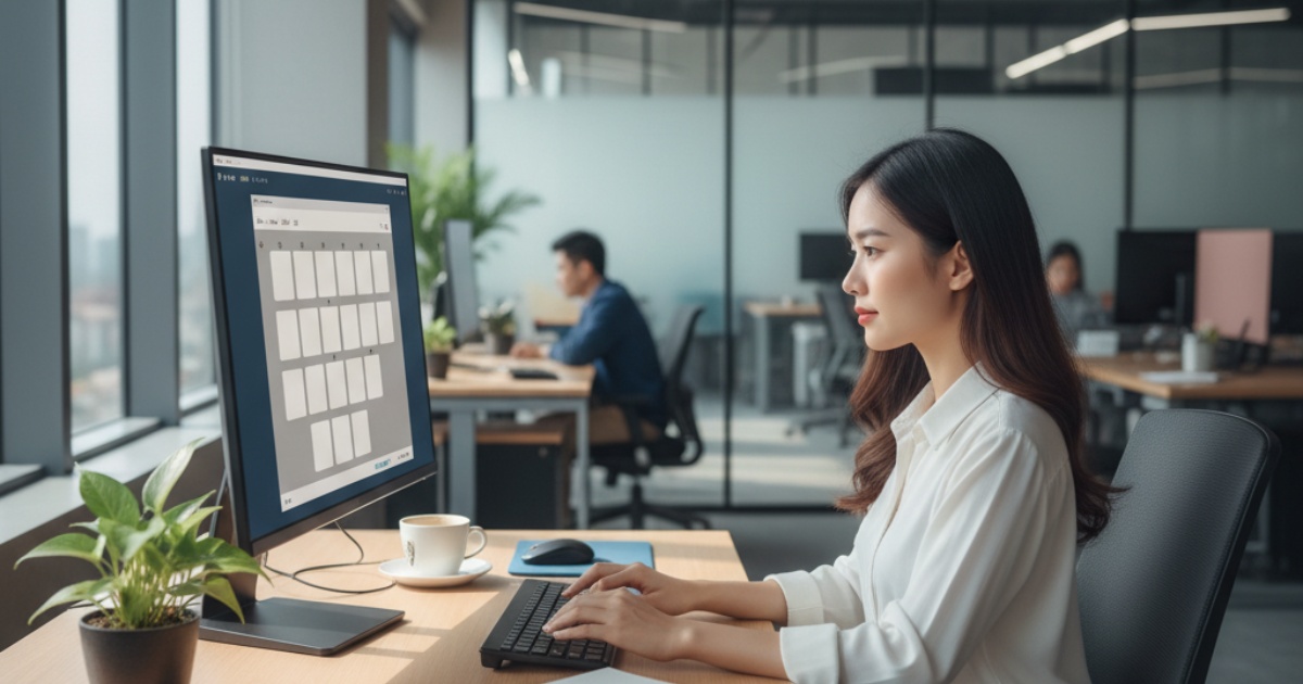 học đánh máy tính văn phòng