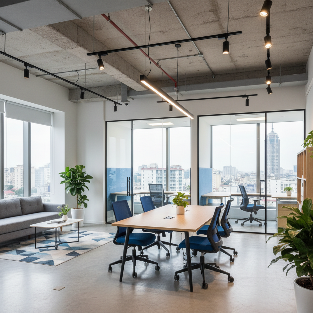 Lợi Ích Vượt Trội Của Mô Hình Văn Phòng Dịch Vụ 60m2