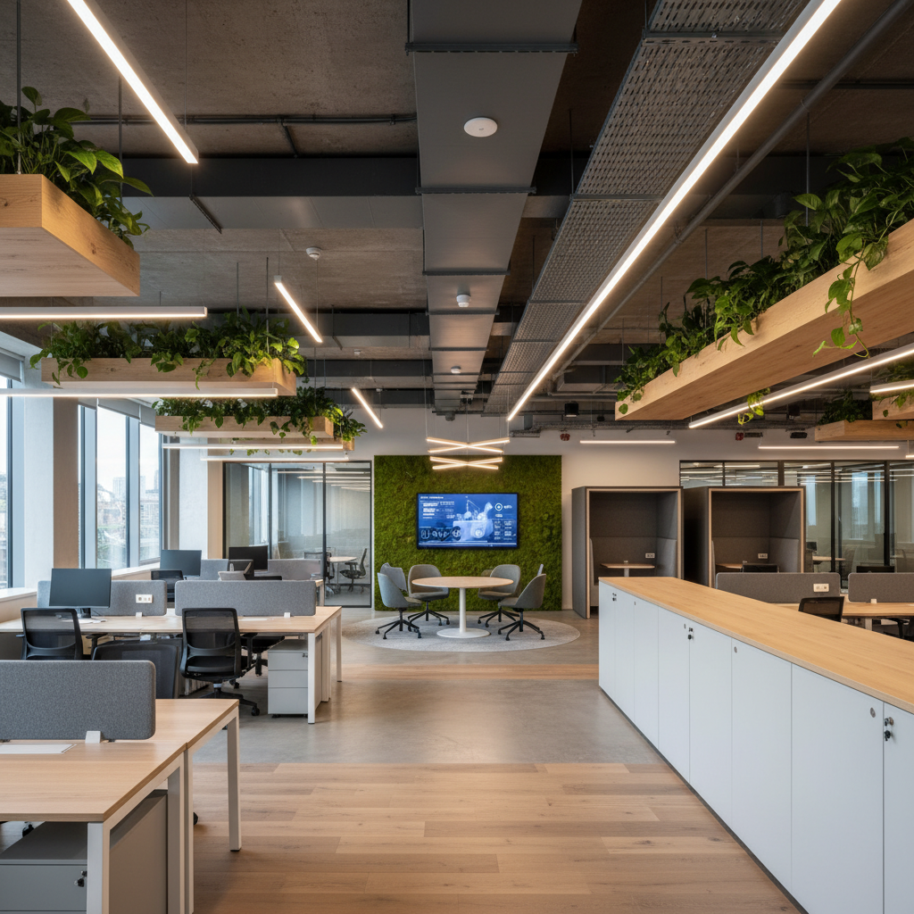 Những lưu ý quan trọng để tối ưu không gian văn phòng 500m2