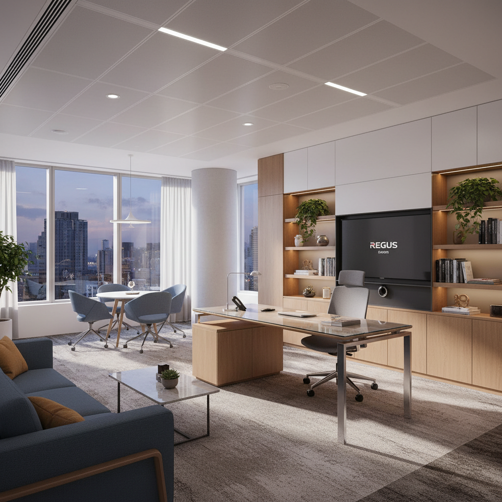 Regus và giải pháp cho thuê văn phòng 40m2 toàn diện