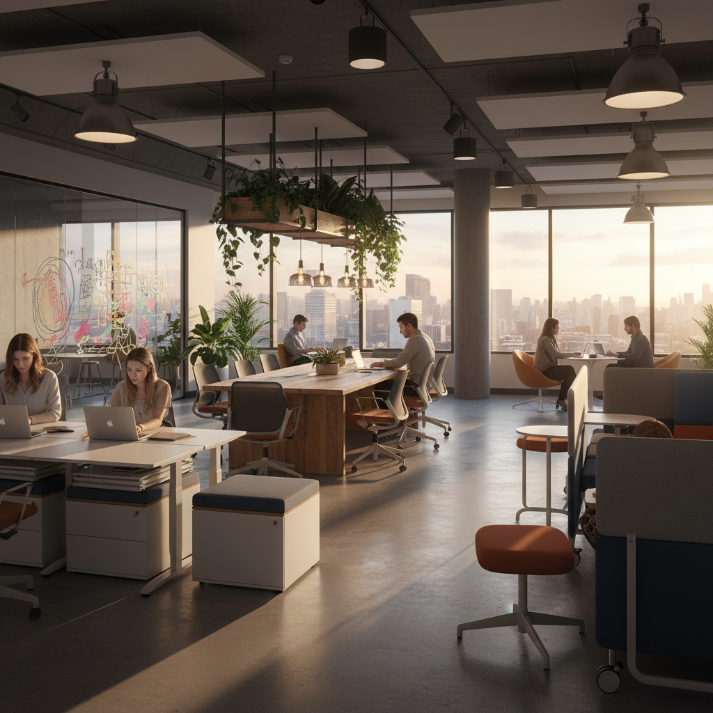 Tạo không gian làm việc đa năng và linh hoạt