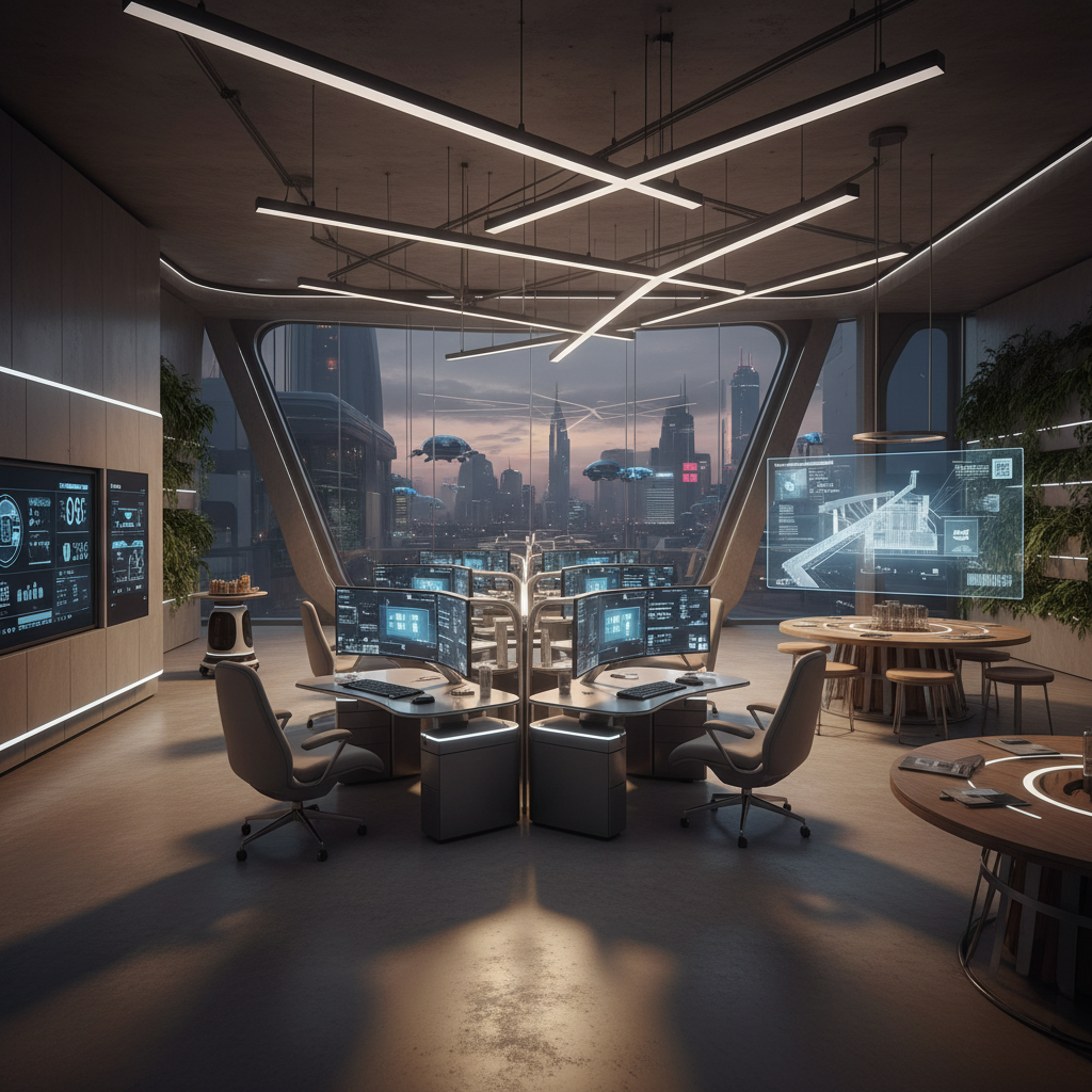 Tiện Nghi Và Công Nghệ Trong Tiêu Chuẩn Văn Phòng Mới