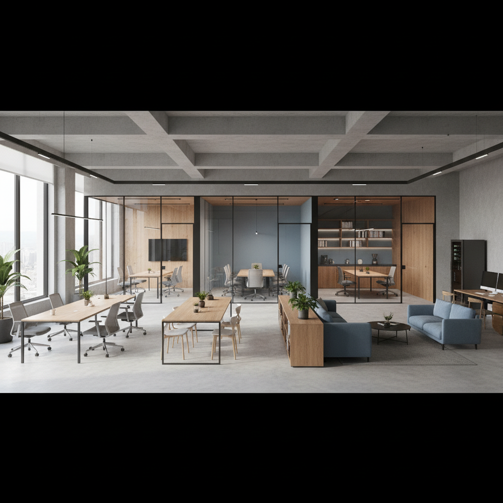 Tiêu Chuẩn Diện Tích Văn Phòng M2 Người Theo Từng Khu Vực Chức Năng