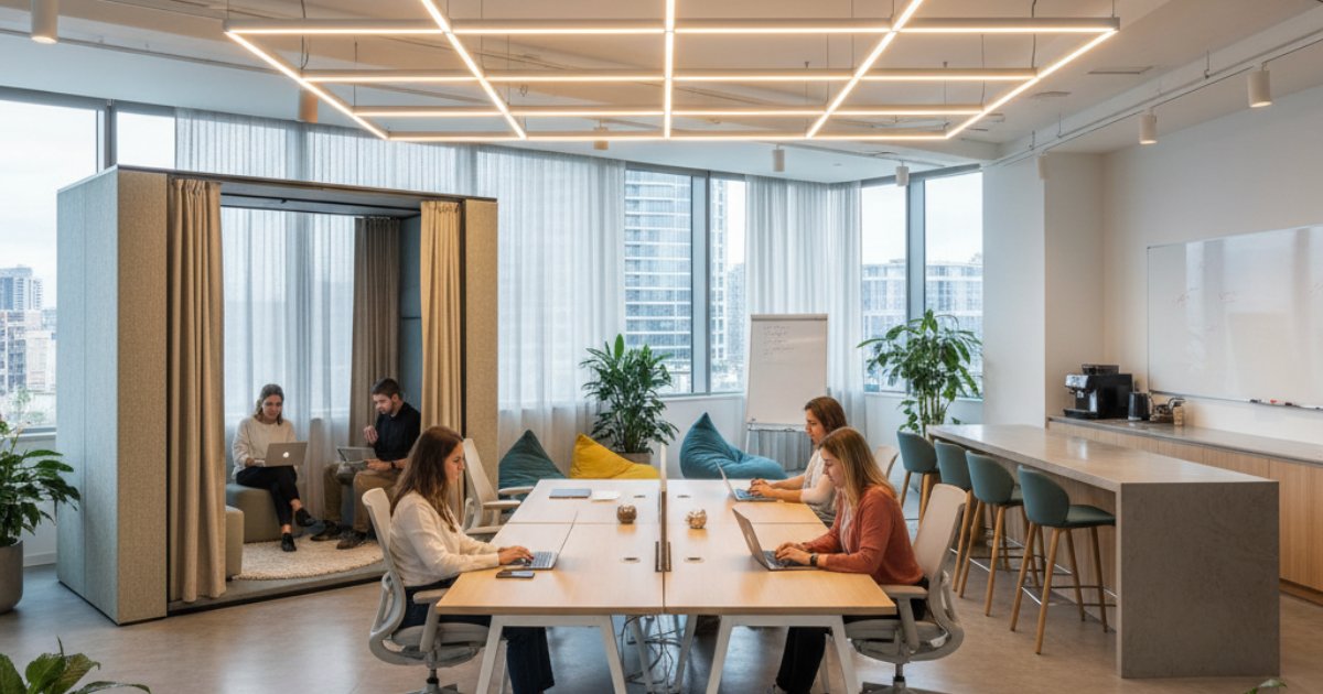 văn phòng linh hoạt