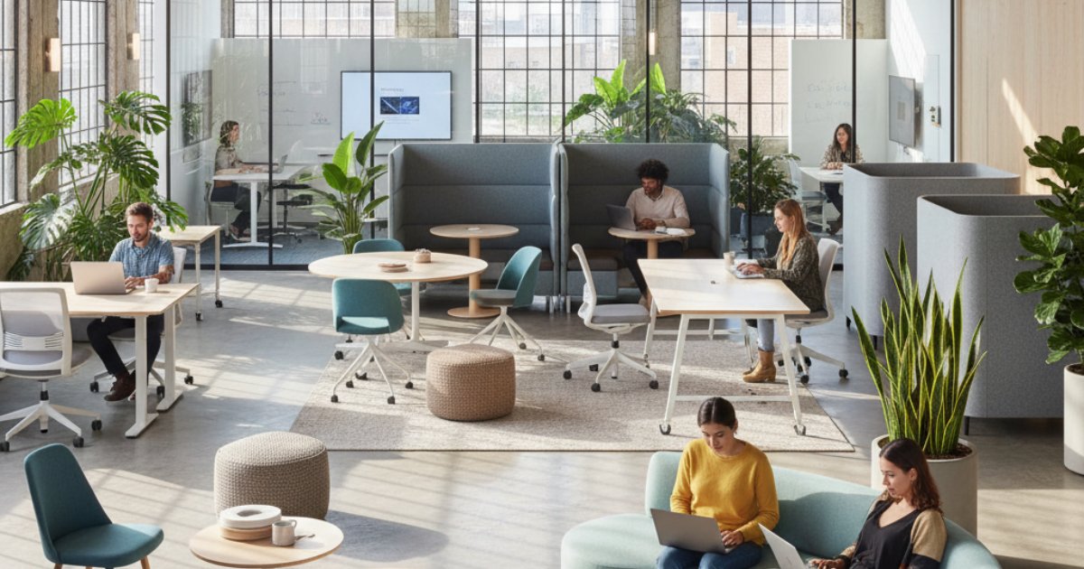 văn phòng linh hoạt