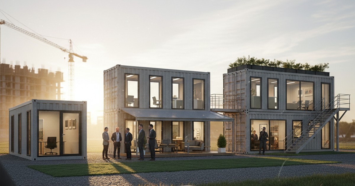 Cách lựa chọn kích thước container văn phòng phù hợp với nhu cầu