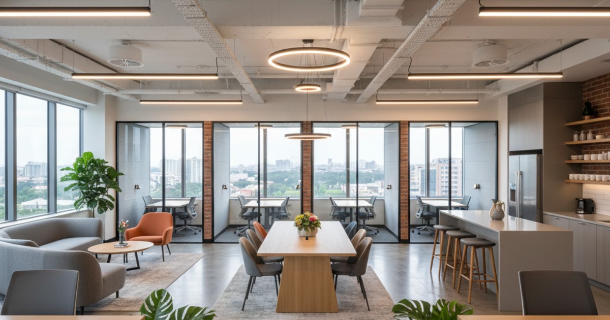 thiết kế văn phòng giao dịch