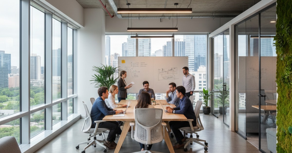 Lợi ích khi doanh nghiệp lựa chọn thiết kế văn phòng hiện đại