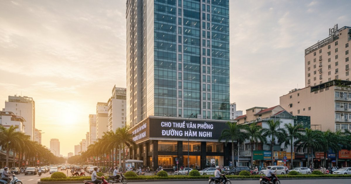 thuê văn phòng đường Hàm Nghi