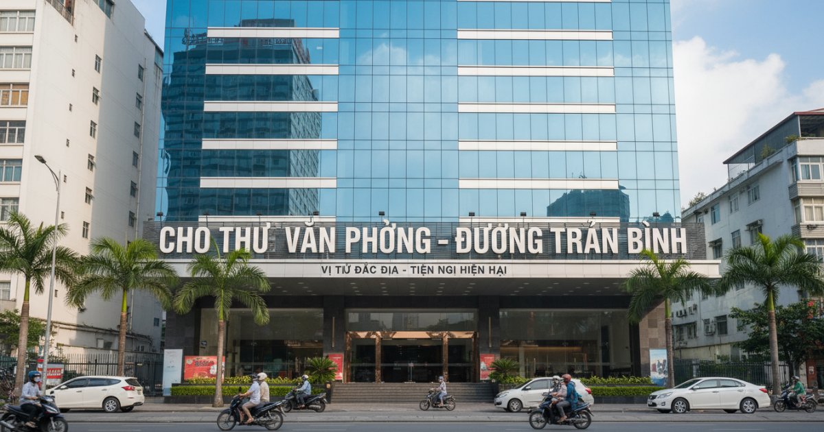 thuê văn phòng đường Trần Bình