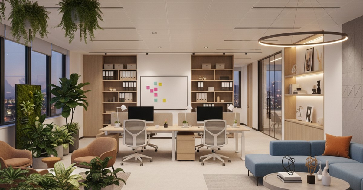 Nguyên tắc cơ bản khi thực hiện trang trí văn phòng