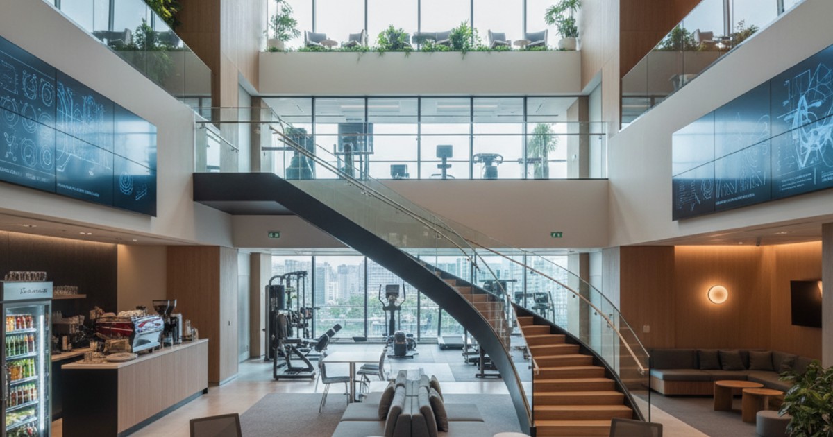 Những tiện ích không thể thiếu trong một tòa nhà văn phòng hiện đại
