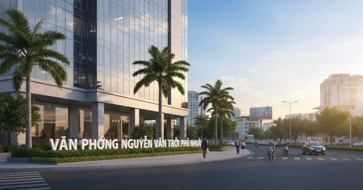 văn phòng đường Nguyễn Văn Trỗi Phú Nhuận