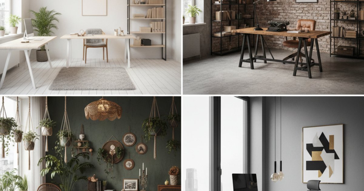 Các phong cách thiết kế văn phòng nhỏ được ưa chuộng nhất