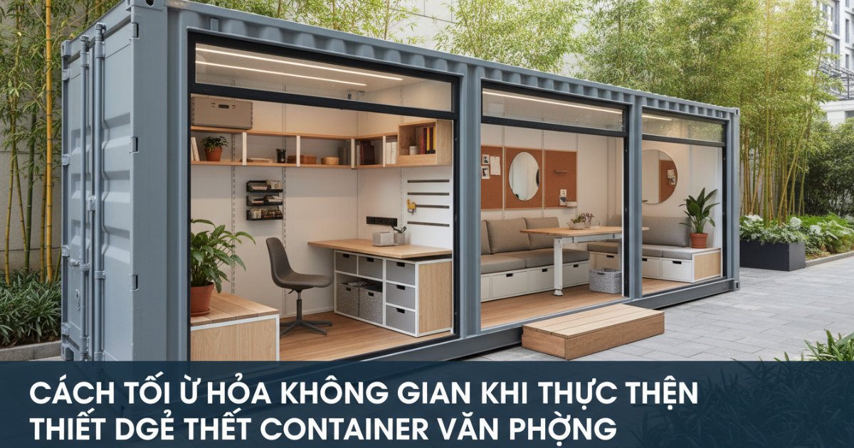 container văn phòng 20 feet