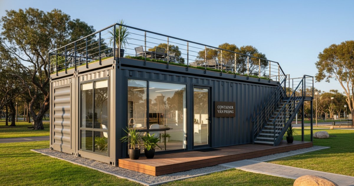 container văn phòng 10 feet