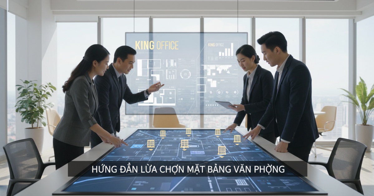 Hướng dẫn lựa chọn mặt bằng văn phòng thông qua King Office
