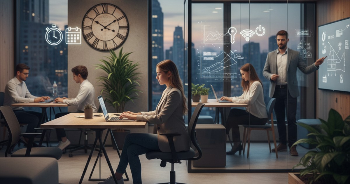 Khái niệm và đặc điểm của dịch vụ thuê văn phòng theo giờ