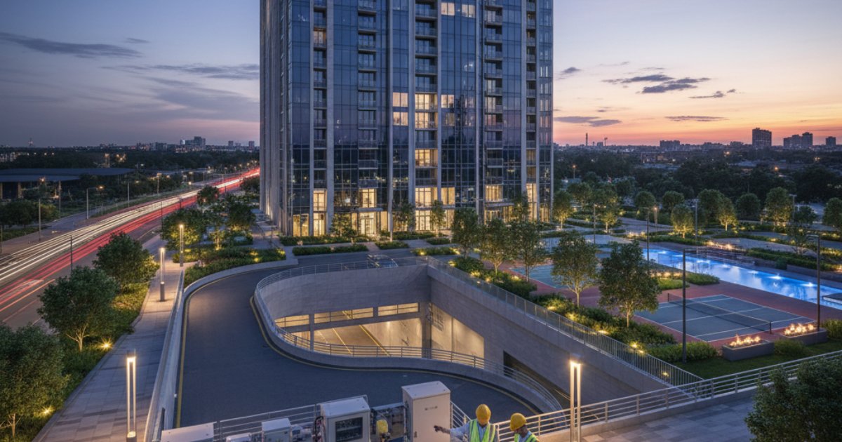 Khảo sát hạ tầng kỹ thuật và tiện ích tòa nhà