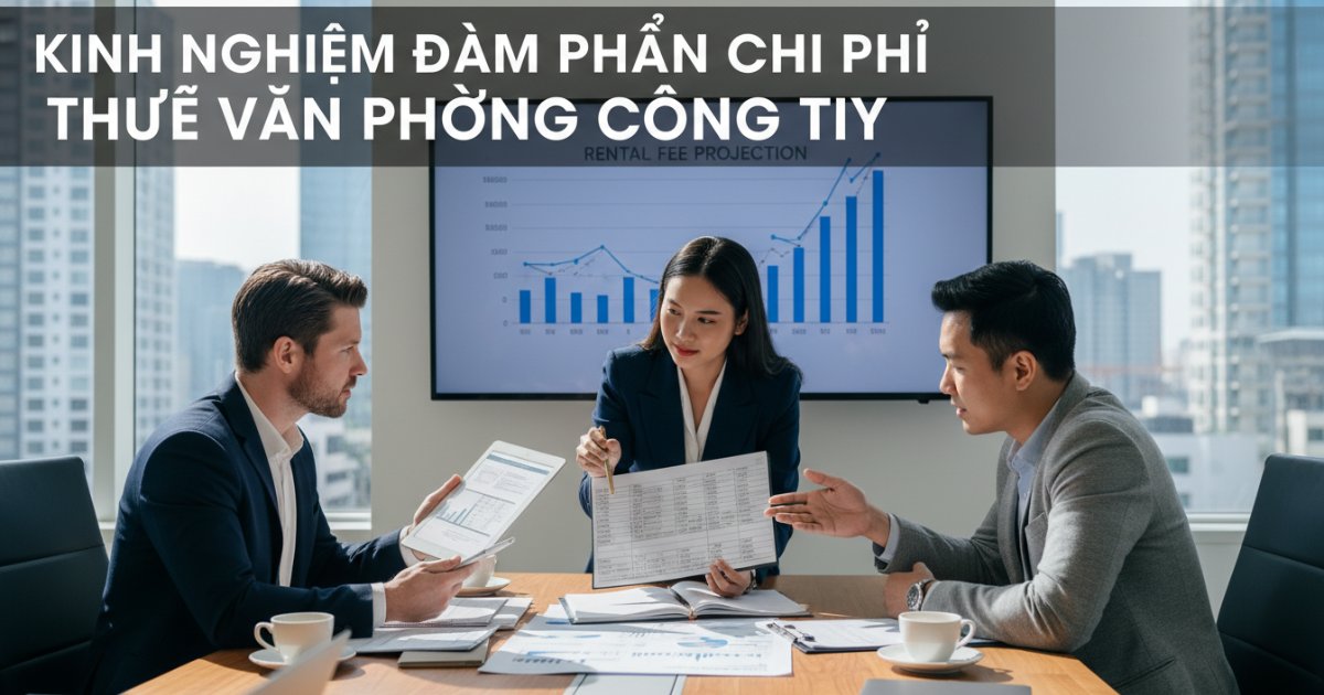 Kinh nghiệm đàm phán chi phí thuê văn phòng công ty