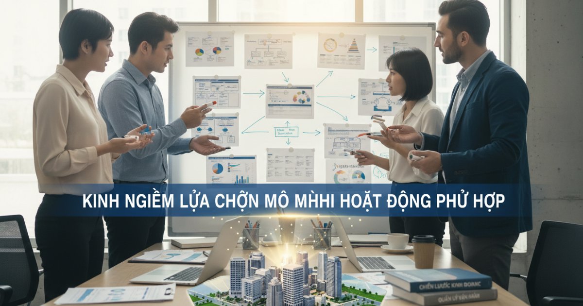 Kinh nghiệm lựa chọn mô hình hoạt động phù hợp