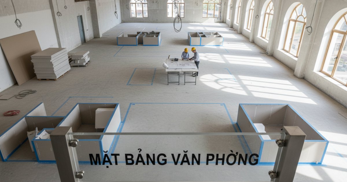 mặt bằng văn phòng