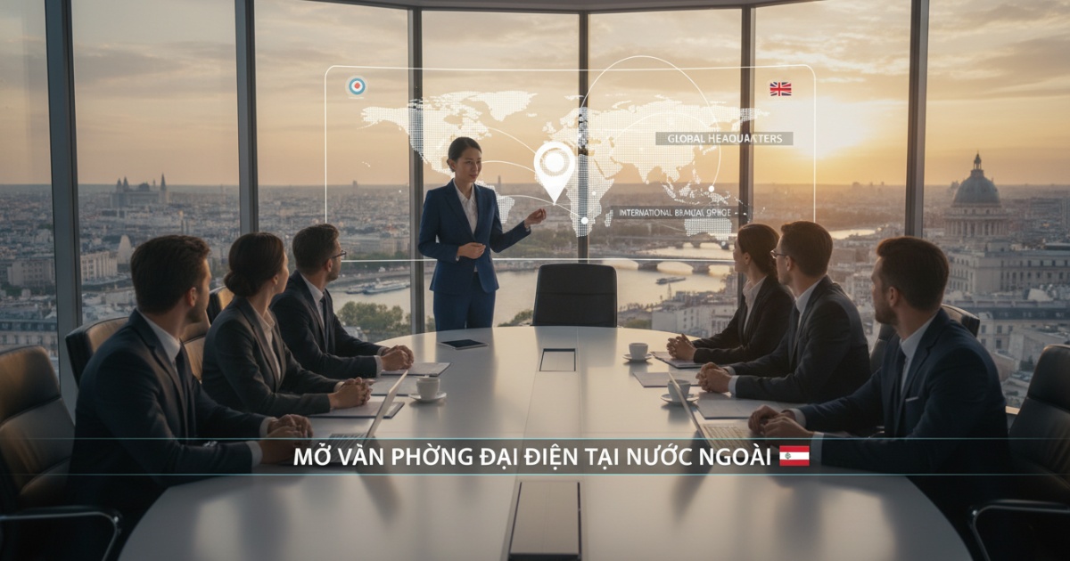 mở văn phòng đại diện tại nước ngoài
