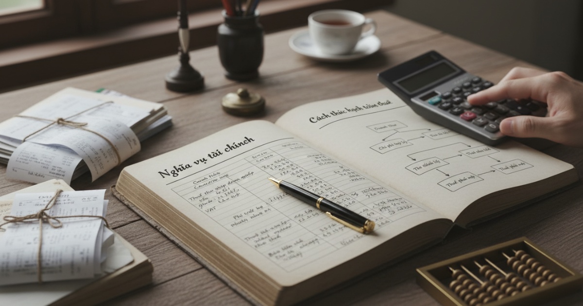 Nghĩa vụ tài chính và cách thức hạch toán thuế