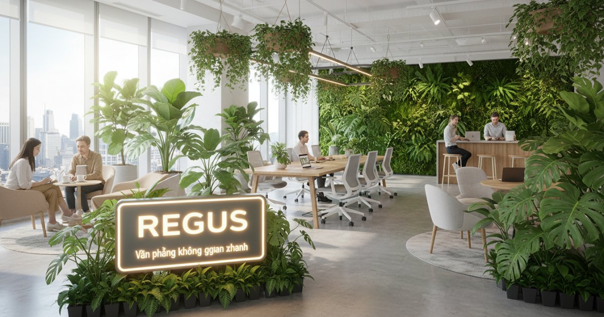 Tại sao nên chọn văn phòng có không gian xanh tại Regus