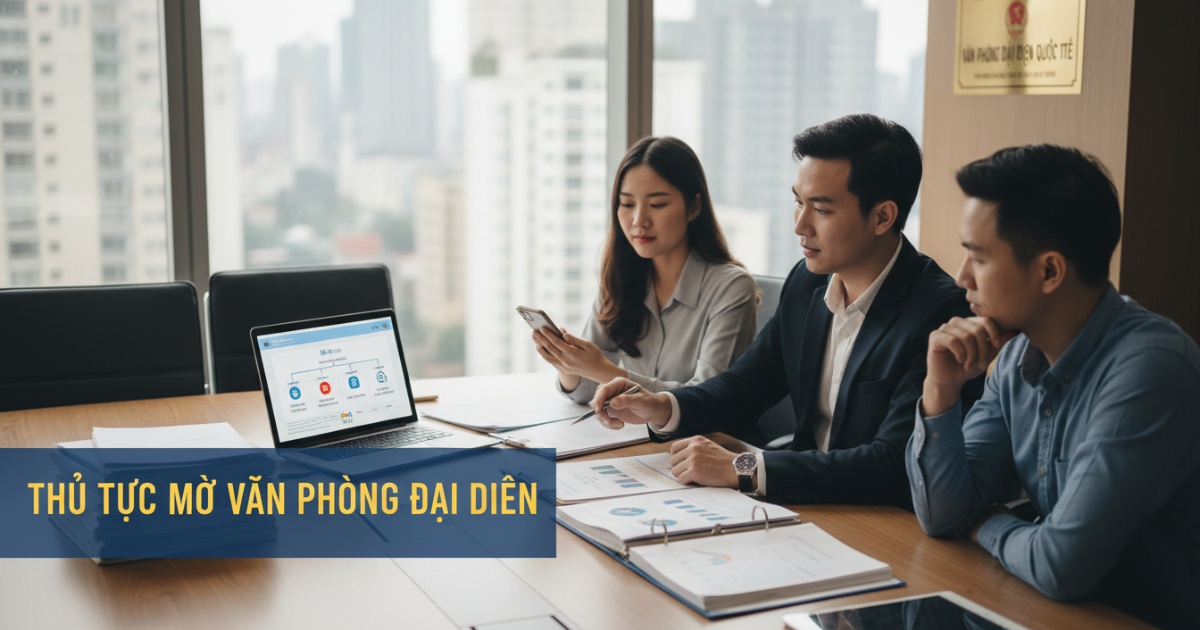 thủ tục mở văn phòng đại diện