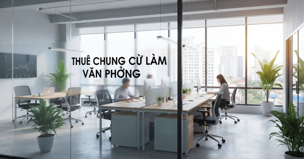 thuê chung cư làm văn phòng