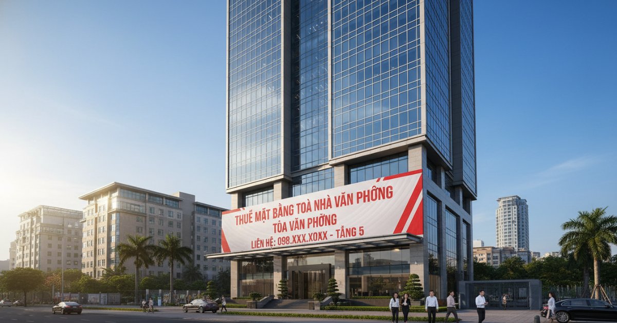 thuê mặt bằng toà nhà văn phòng