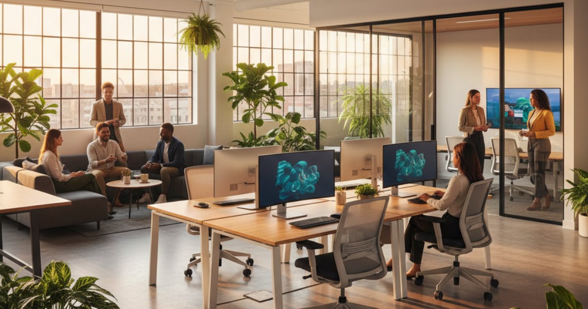 Xu hướng thiết kế văn phòng mở được ưa chuộng