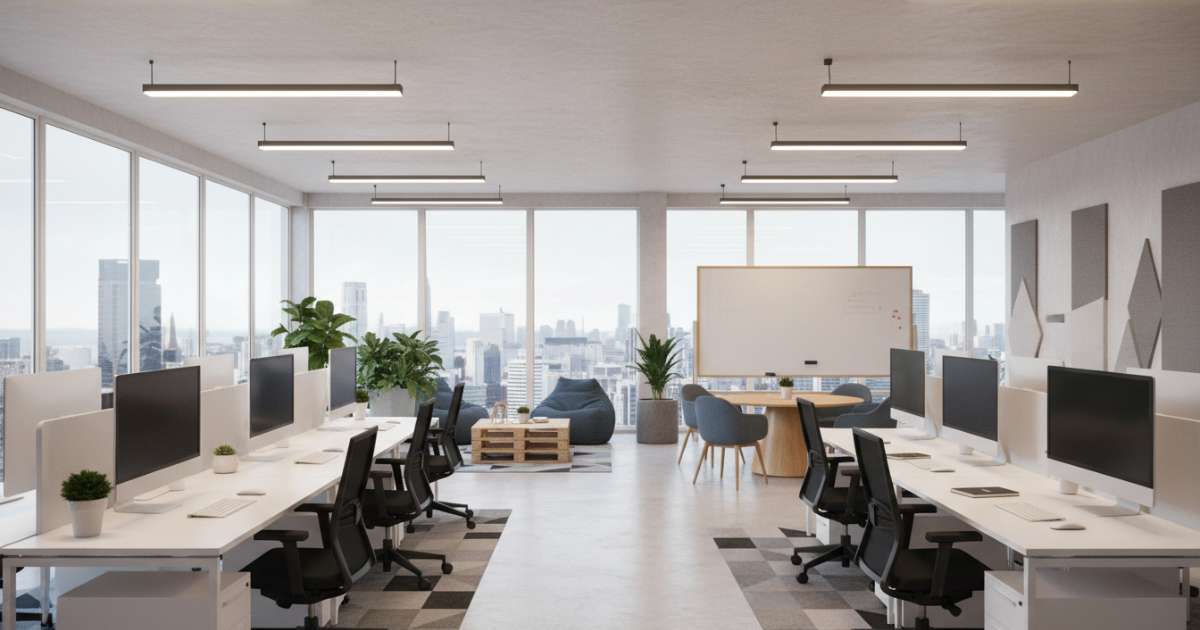 bố trí văn phòng làm việc