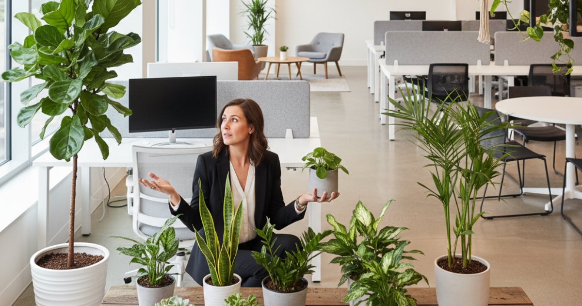 Cách lựa chọn cây trang trí văn phòng phù hợp với không gian