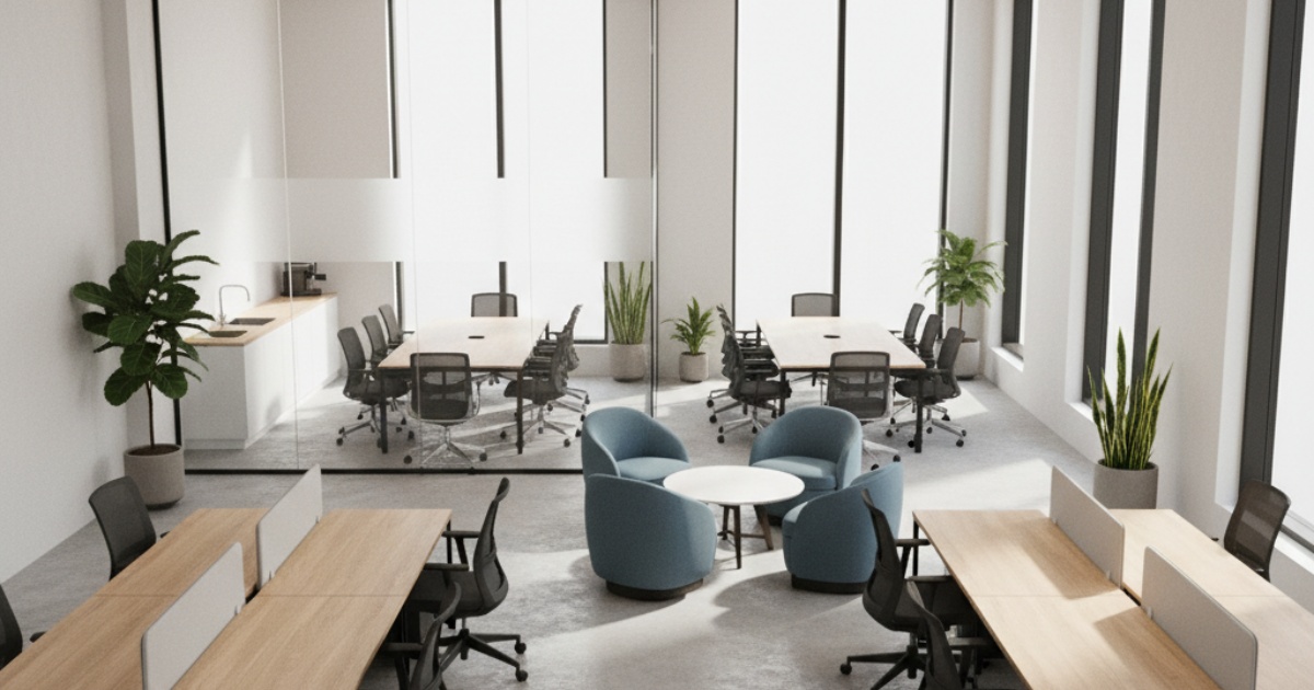 Đặc điểm của mặt bằng văn phòng diện tích 100m2