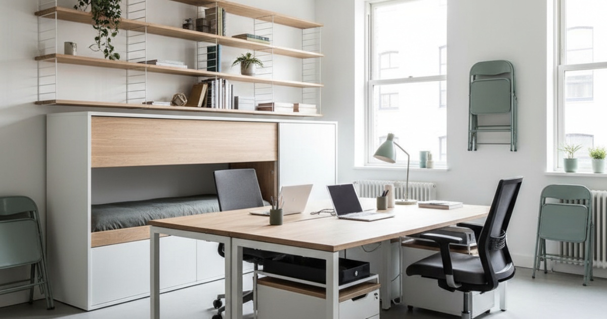 Giải pháp tối ưu hóa không gian cho văn phòng nhỏ