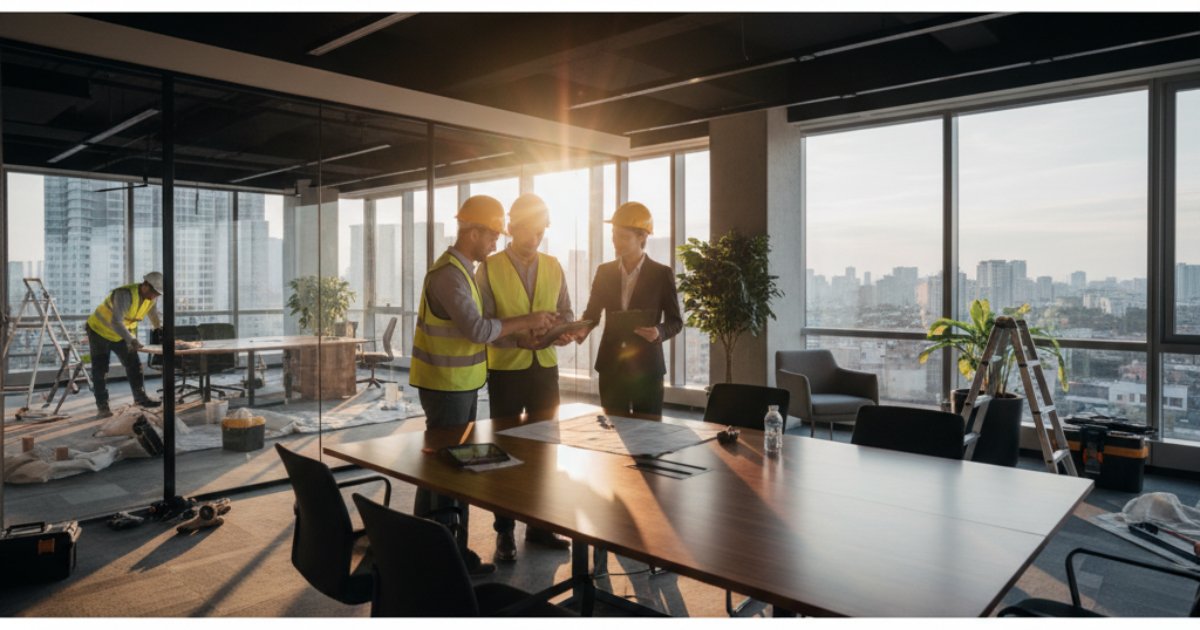 Quy trình thiết kế nội thất văn phòng