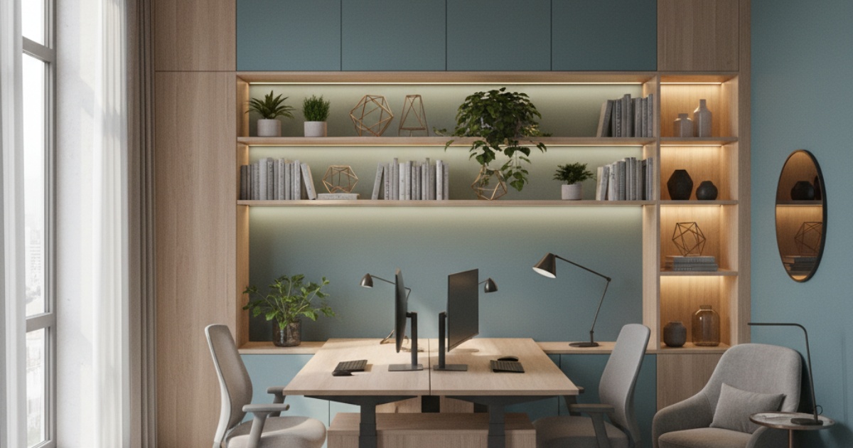 Lợi ích của việc đầu tư thiết kế văn phòng 20m2 bài bản