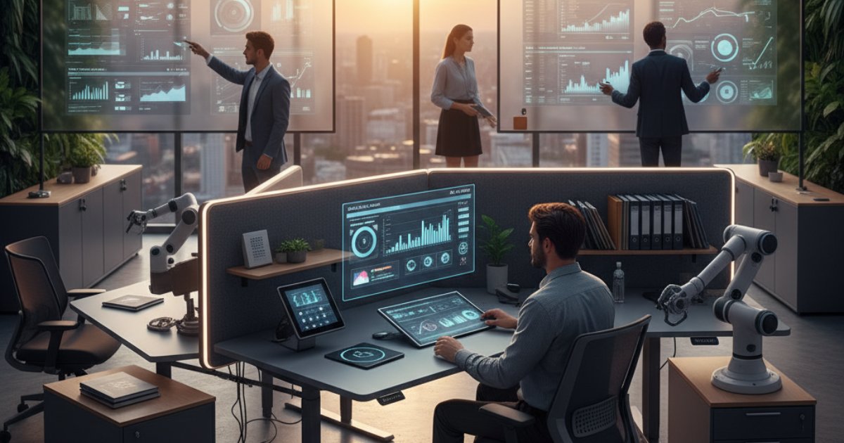 Lợi ích của việc đầu tư vào nội thất văn phòng thông minh