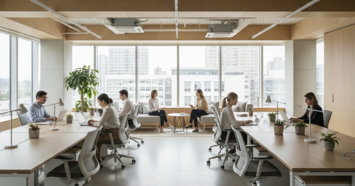 Lợi ích của xu hướng thiết kế văn phòng đơn giản đối với doanh nghiệp