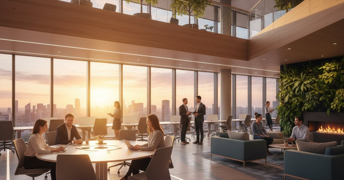 Lợi ích to lớn của việc thiết kế nội thất văn phòng đúng cách