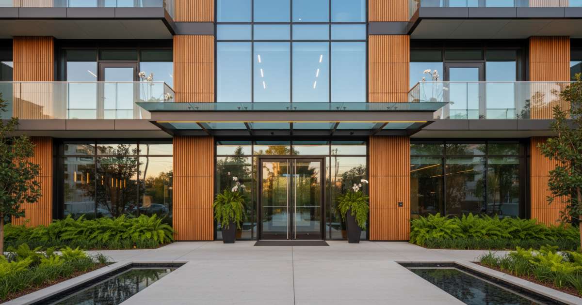 Mặt tiền văn phòng đẹp