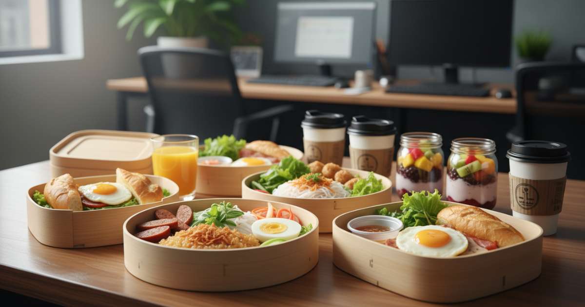 những món ăn sáng cho dân văn phòng