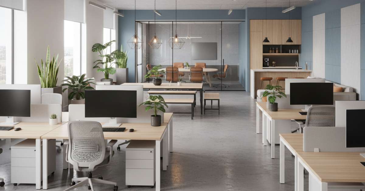 nội thất văn phòng hiện đại