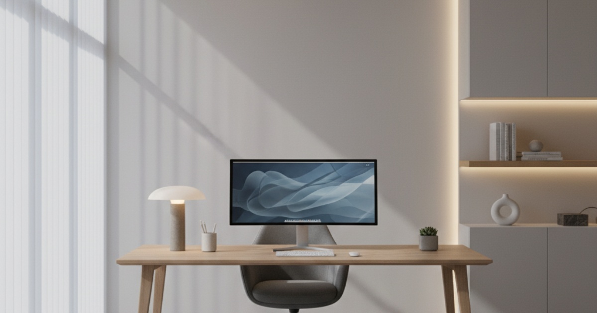 Phong cách thiết kế văn phòng tối giản nâng cao sự tập trung