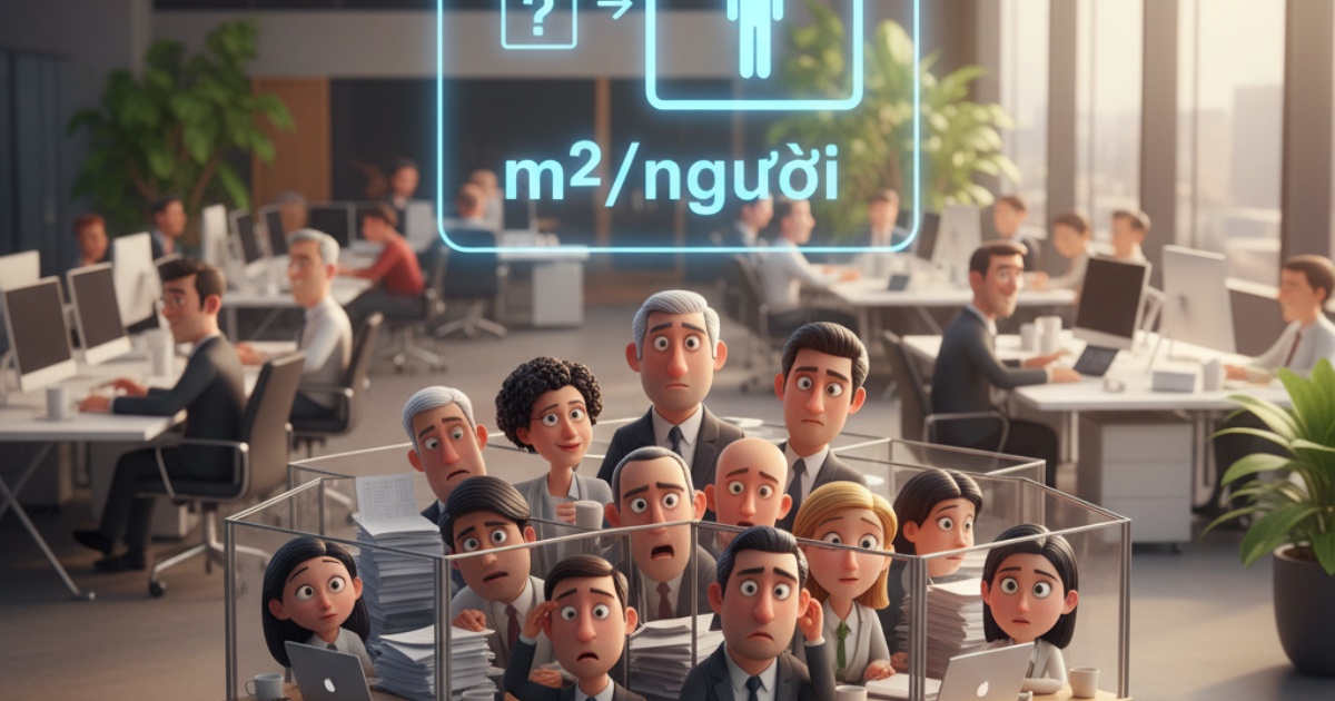 Tại sao doanh nghiệp cần quan tâm đến tiêu chuẩn văn phòng m2 người